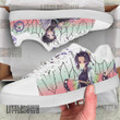 Shinobu Kocho Skateboard Shoes Custom KNY Anime Sneakers - LittleOwh - 4