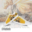KNY Zenitsu Skateboard Shoes Custom Anime Sneakers - LittleOwh - 3