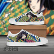 Giyu Tomioka Skate Sneakers Custom KNY Anime Shoes - LittleOwh - 1