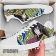 Giyu Tomioka Skate Sneakers Custom KNY Anime Shoes - LittleOwh - 2