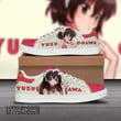 Yuzuriha Ogawa Skate Sneakers Custom Dr. Stone Anime Shoes - LittleOwh - 1