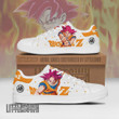 Dragon Ball Goku Super Saiyan God Skateboard Shoes Custom Anime Sneakers - LittleOwh - 1