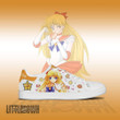 Sailor Venus Sneakers Custom Sailor Moon Anime Shoes - LittleOwh - 2