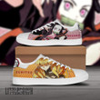 Zenitsu and Nezuko Skate Sneakers Custom KNY Anime Shoes - LittleOwh - 1