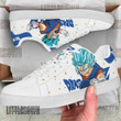 Dragon Ball Vegito Super Saiyan Blue Skateboard Shoes Custom Anime Sneakers - LittleOwh - 4