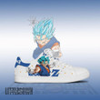 Dragon Ball Vegito Super Saiyan Blue Skateboard Shoes Custom Anime Sneakers - LittleOwh - 2