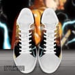 Zenitsu Agatsuma Skate Sneakers KNY Custom Anime Shoes - LittleOwh - 3