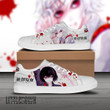 Tokyo Ghould Shoes Juuzou Suzuya Skateboard Low Top Custom Anime Sneakers - LittleOwh - 1