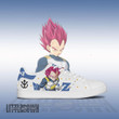 Dragon Ball Vegeta Super Saiyan God Skateboard Shoes Custom Anime Sneakers - LittleOwh - 2