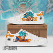 Dragon Ball Goku Super Saiyan Blue Skateboard Shoes Custom Anime Sneakers - LittleOwh - 1