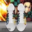 Tanjiro Water and Fire Skate Sneakers Custom KNY Anime Shoes - LittleOwh - 3