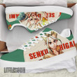 Senku Ishigami Skate Sneakers Dr.Stone Custom Anime Shoes - LittleOwh - 2