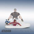 Fullmetal Alchemist King Bradley Skateboard Shoes Custom Anime Sneakers - LittleOwh - 2