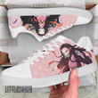 Nezuko Skateboard Shoes Custom KNY Anime Sneakers - LittleOwh - 4