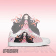 Nezuko Skateboard Shoes Custom KNY Anime Sneakers - LittleOwh - 2