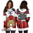 Gundam Heavyarms Mobile Suit Gundam Custom Women Hoodie Dress Cosplay Costume - LittleOwh - 3