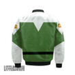 Zaft Bomber Jacket Custom Gundam Uniform Green Cosplay Costumes - LittleOwh - 2