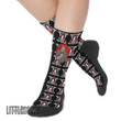 Morel Mackernasey Symbols Hunter x Hunter Anime Cosplay Custom Socks - LittleOwh - 4