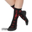 Zeldris Seven Deadly Sins Anime Cosplay Custom Socks - LittleOwh - 3