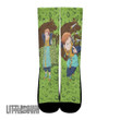 King Pattern Seven Deadly Sins Anime Custom Socks - LittleOwh - 2