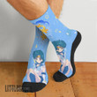 Sailor Mercury Sailor Moon Anime Cosplay Custom Socks - LittleOwh - 4