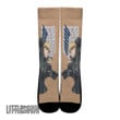 Armin Arlert Symbols Attack On Titan Anime Cosplay Custom Socks - LittleOwh - 2