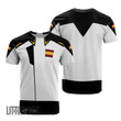 Zaft White T Shirt Cosplay Costume Mobile Suit Gundam Anime Clothes - LittleOwh - 1