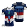 Wing Zero Mobile Suit Gundam Wing T Shirt Cosplay Costume Custom Anime Clothes - LittleOwh - 1