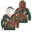 Anime Kids Hoodie and Sweater Eren Yeager Custom Attack On Titan Cosplay Costume