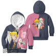 Meliodas x Elizabeth Anime Kids Hoodie and Sweater Custom The Seven Deadly Sins Cosplay Costume