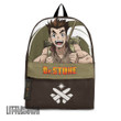 Dr Stone Anime Backpack Custom Taiju Oki Character