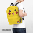 Pikachu Backpack Custom Pokemon Anime School Bag