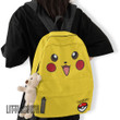 Pikachu Backpack Custom Pokemon Anime School Bag
