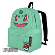 Bulbasaur Backpack Custom Pokemon Anime School Bag