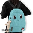 Squirtle Pokemon Backpack Custom Anime School Bag