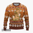 Eevee Cute Ugly Christmas Sweater Pokemon Custom Knitted Sweatshirt