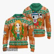 One Piece Custom Ugly Sweater Nami Knitted Sweatshirt Anime Christmas Gift