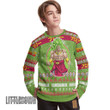 Broly Custom Ugly Sweater Dragon Ball Knitted Sweatshirt Anime Christmas Gift