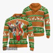 Naruto Santa Claus Custom Knitted Sweatshirt Naruto Ugly Sweater Anime Christmas Gift