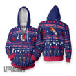Tokoyami Fumikage Knitted Sweatshirt Custom My Hero Academia Ugly Sweater Anime Christmas Gift