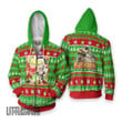 Dr Stone Ugly Sweater Custom Kohaku And Ruri And Suika Knitted Sweatshirt Anime Christmas Gift