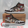 Mikasa Ackerman Persionalized Shoes Attack On Titan Anime Boot Sneakers