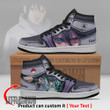 Sasuke Personalized Shoes Naruto Lightning Release Anime Boot Sneakers