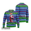 Gundam Ugly Sweater Setsuna Custom Knitted Sweatshirt Anime Christmas Gift