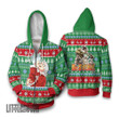 Dr Stone Ugly Sweater Custom Senku x Byakuya Knitted Sweatshirt Anime Christmas Gift