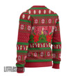 One Punch Man Ugly Sweater Saitama x Genos Knitted Sweatshirt Anime Christmas Gift