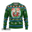 One Punch Man Ugly Sweater Genos x Saitama Knitted Sweatshirt Christmas Gift