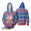 Re Zero Ugly Sweater Custom Rem x Ram Knitted Sweatshirt Anime Christmas Gift