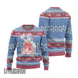 Re Zero Ugly Sweater Custom Rem x Puck Knitted Sweatshirt Anime Christmas Gift