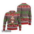 Steins Gate Ugly Sweater Custom Suzuha Knitted Sweatshirt Anime Christmas Gift